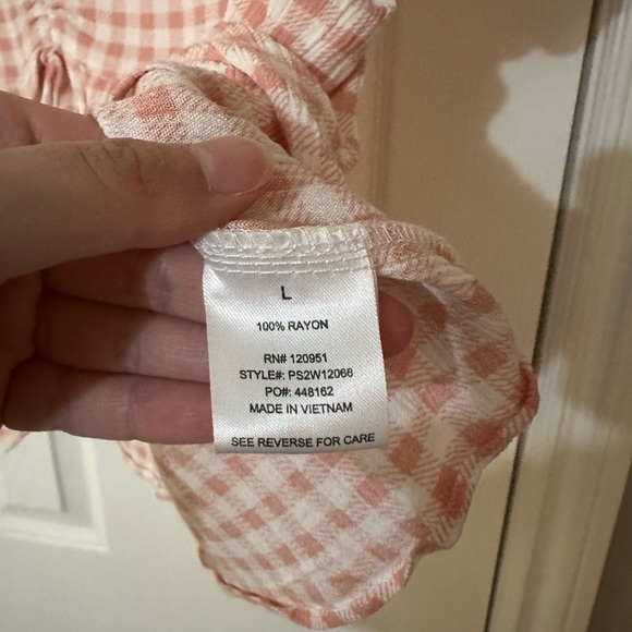 Pink Rose Shirt Large - Picture 3 of 4